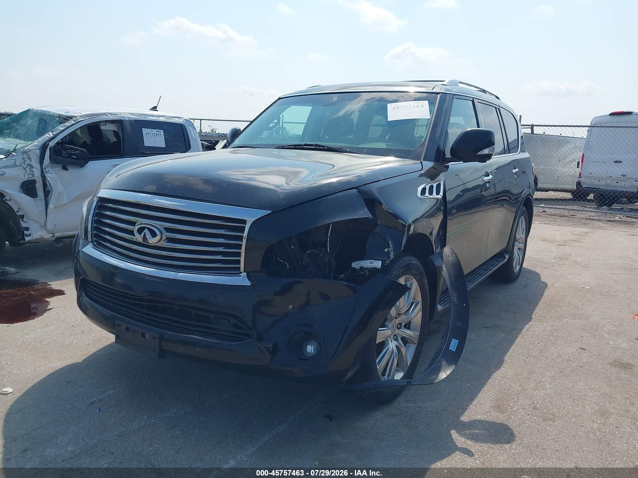 2011 Infiniti Qx56   Black vin: JN8AZ2NE4B9006641