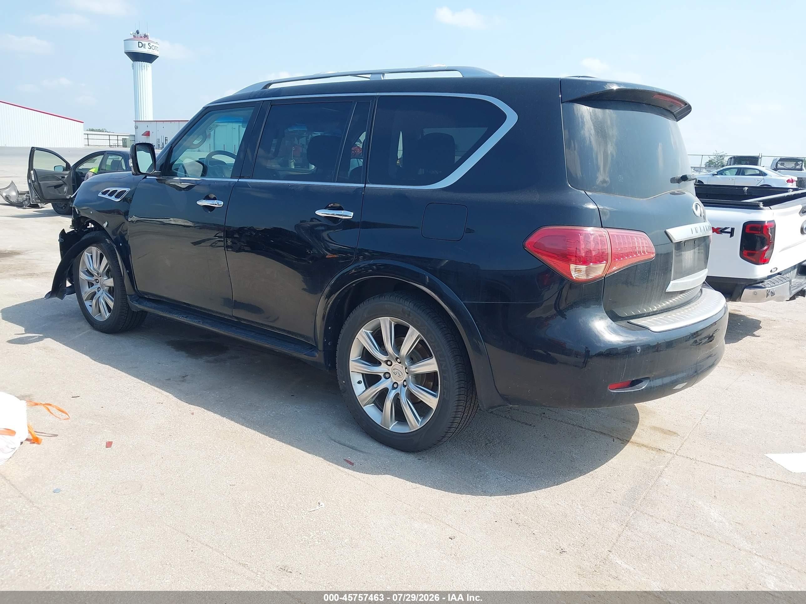 2011 Infiniti Qx56   Black vin: JN8AZ2NE4B9006641