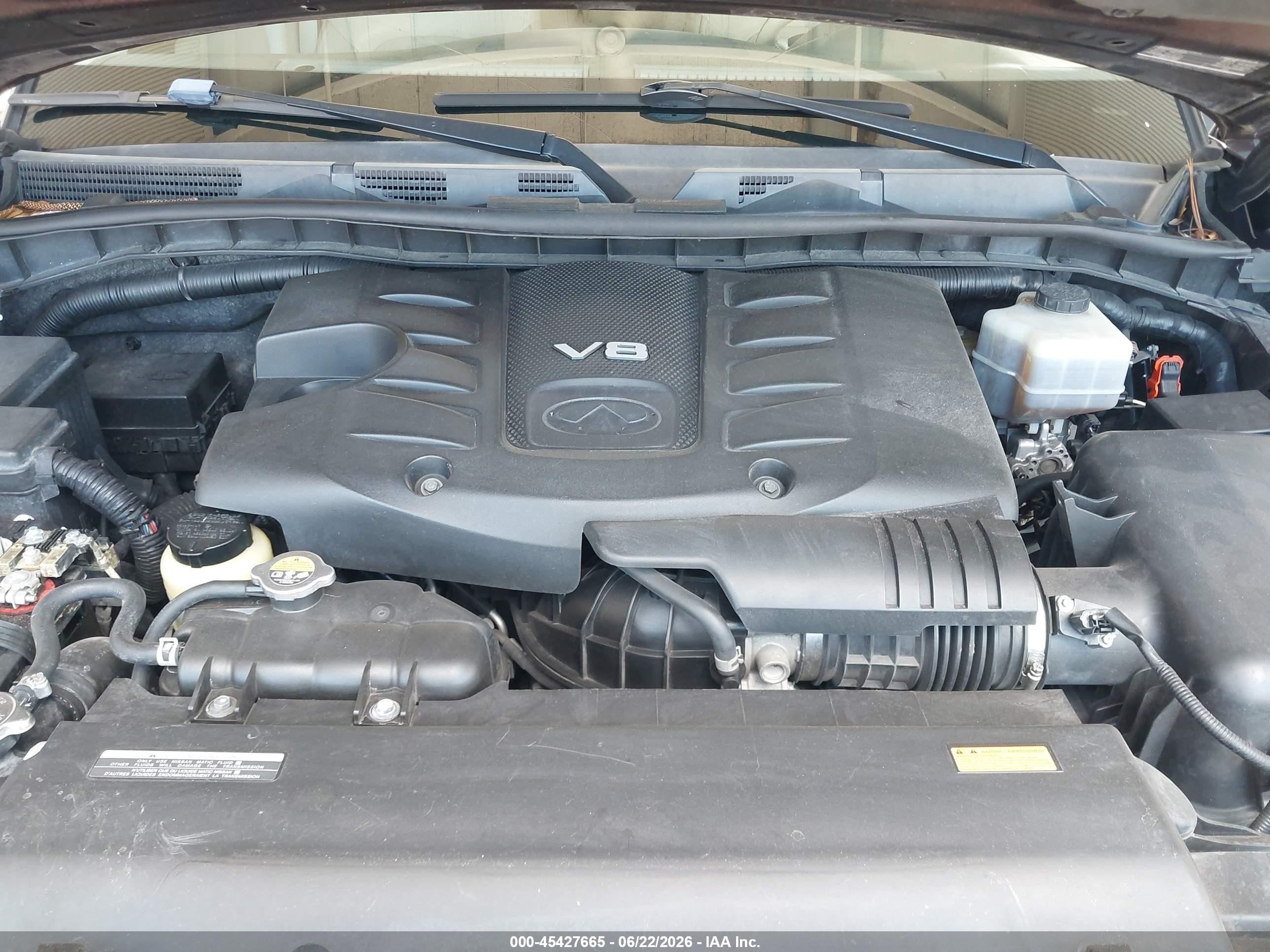 2013 Infiniti Qx56   Burgundy vin: JN8AZ2NE4D9041246