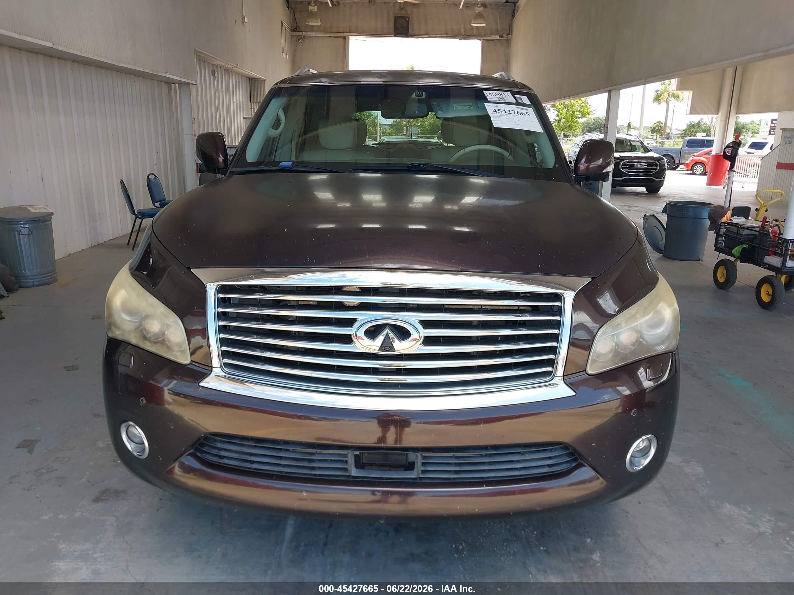 2013 Infiniti Qx56   Burgundy vin: JN8AZ2NE4D9041246