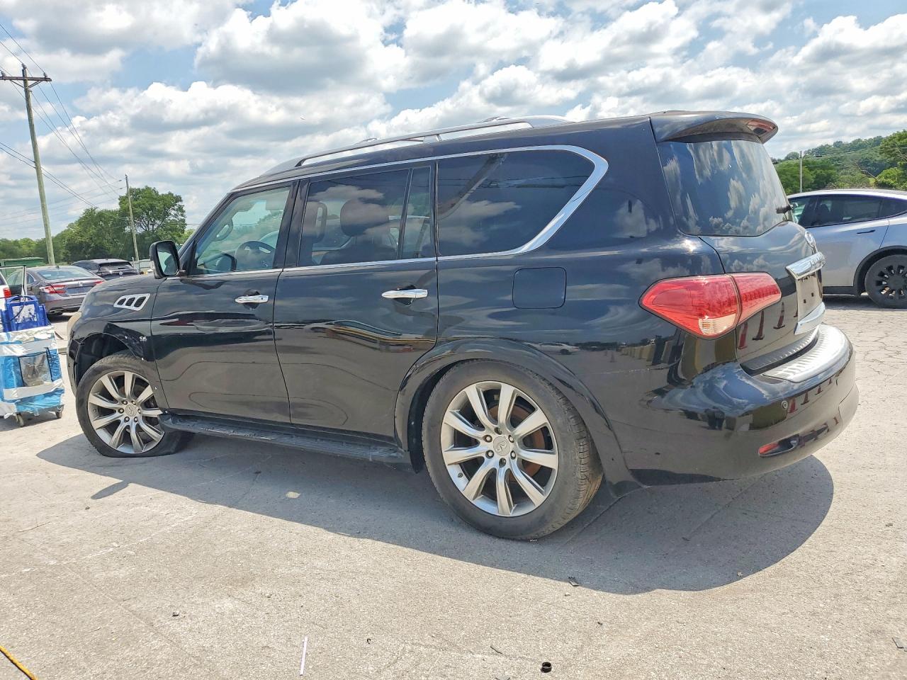 2014 Infiniti Qx80 Base Черный vin: JN8AZ2NE4E9066052