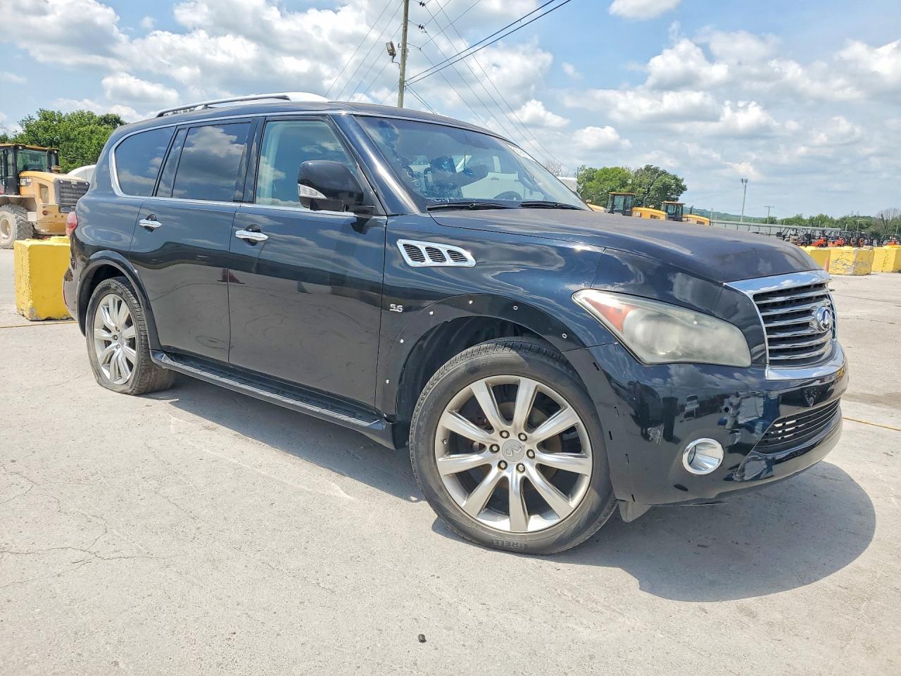 2014 Infiniti Qx80 Base Черный vin: JN8AZ2NE4E9066052