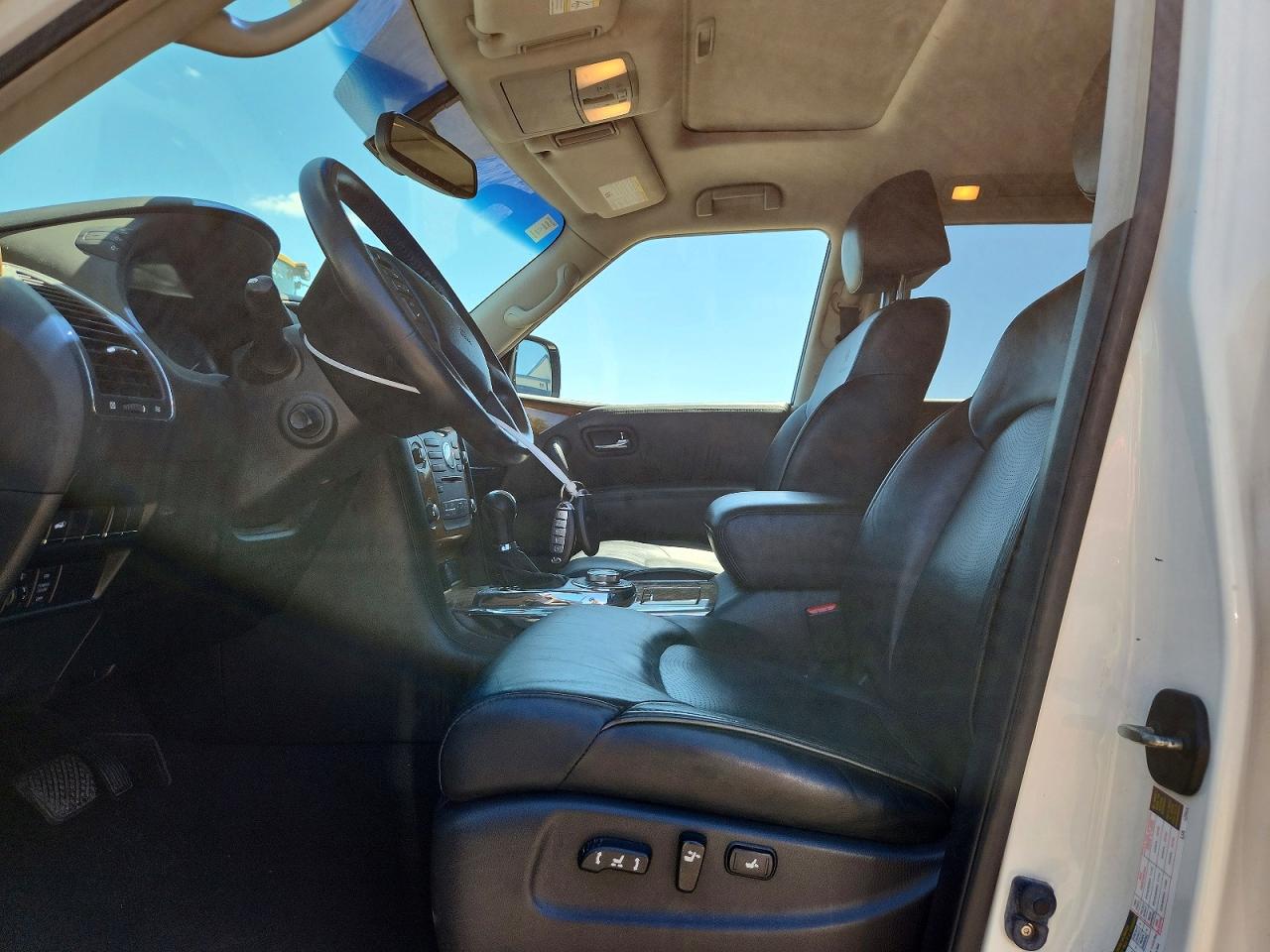 2014 Infiniti Qx80 Base White vin: JN8AZ2NE4E9067251