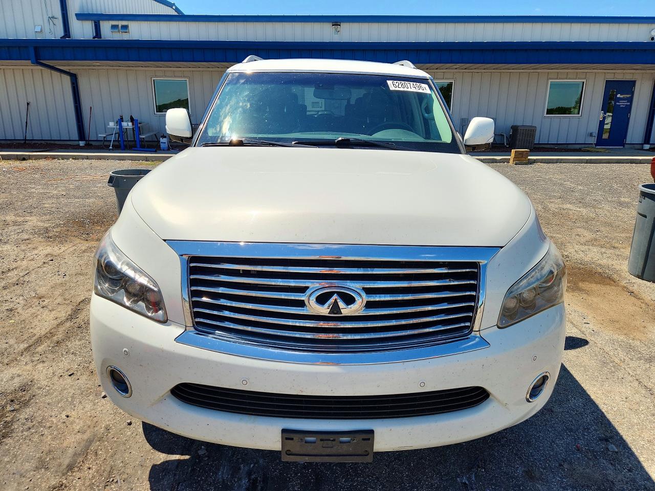 2014 Infiniti Qx80 Base White vin: JN8AZ2NE4E9067251