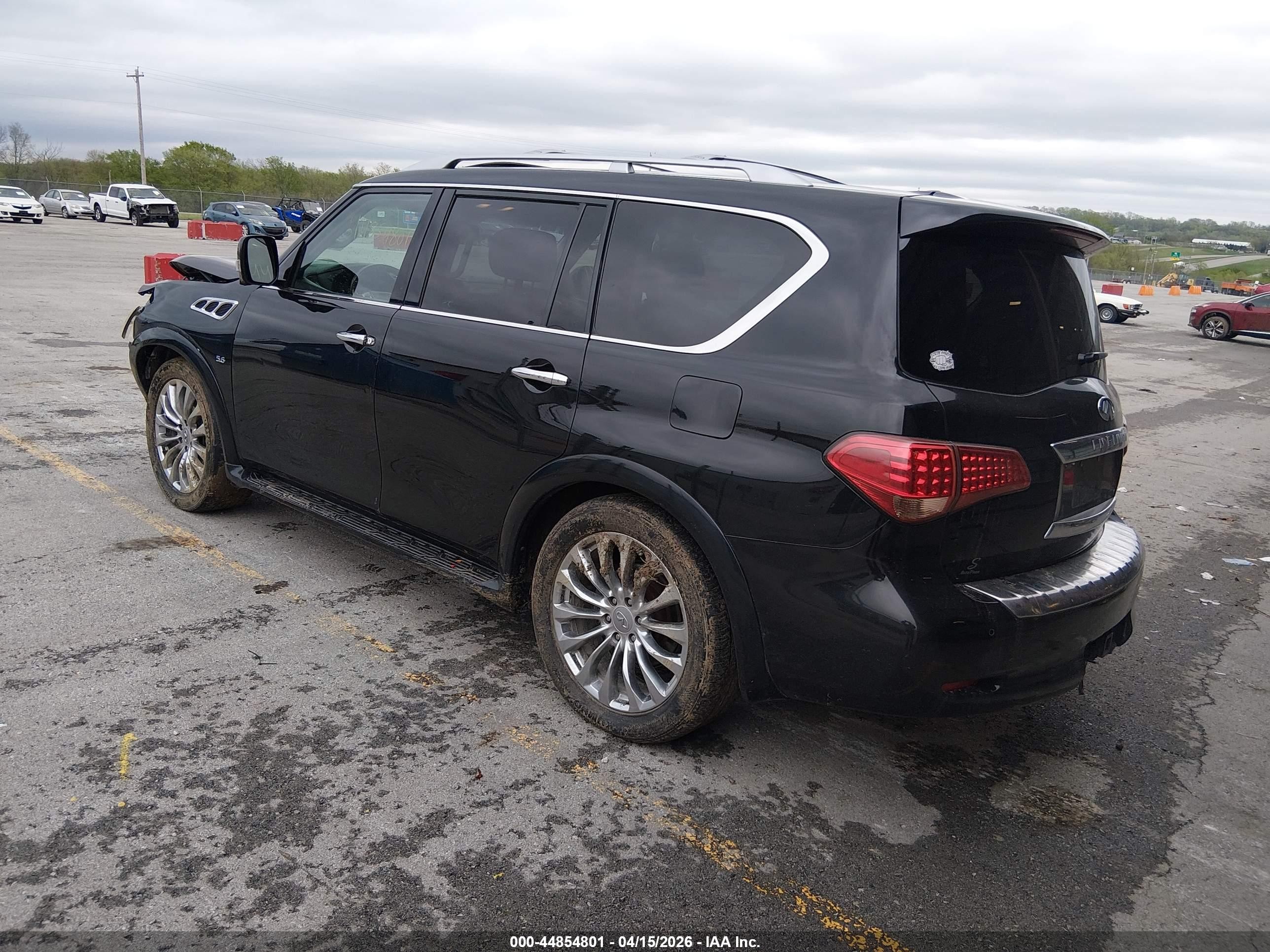 2015 Infiniti Qx80   Black vin: JN8AZ2NE4F9080809