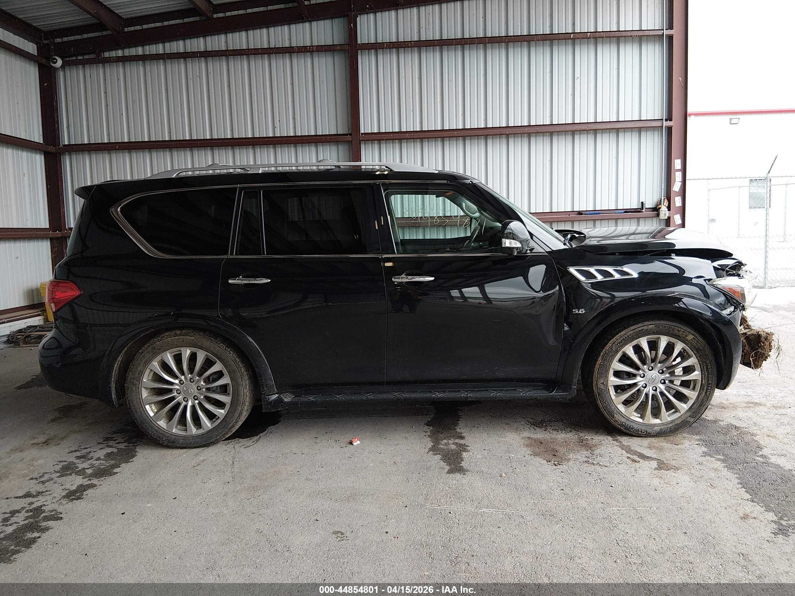 2015 Infiniti Qx80   Black vin: JN8AZ2NE4F9080809