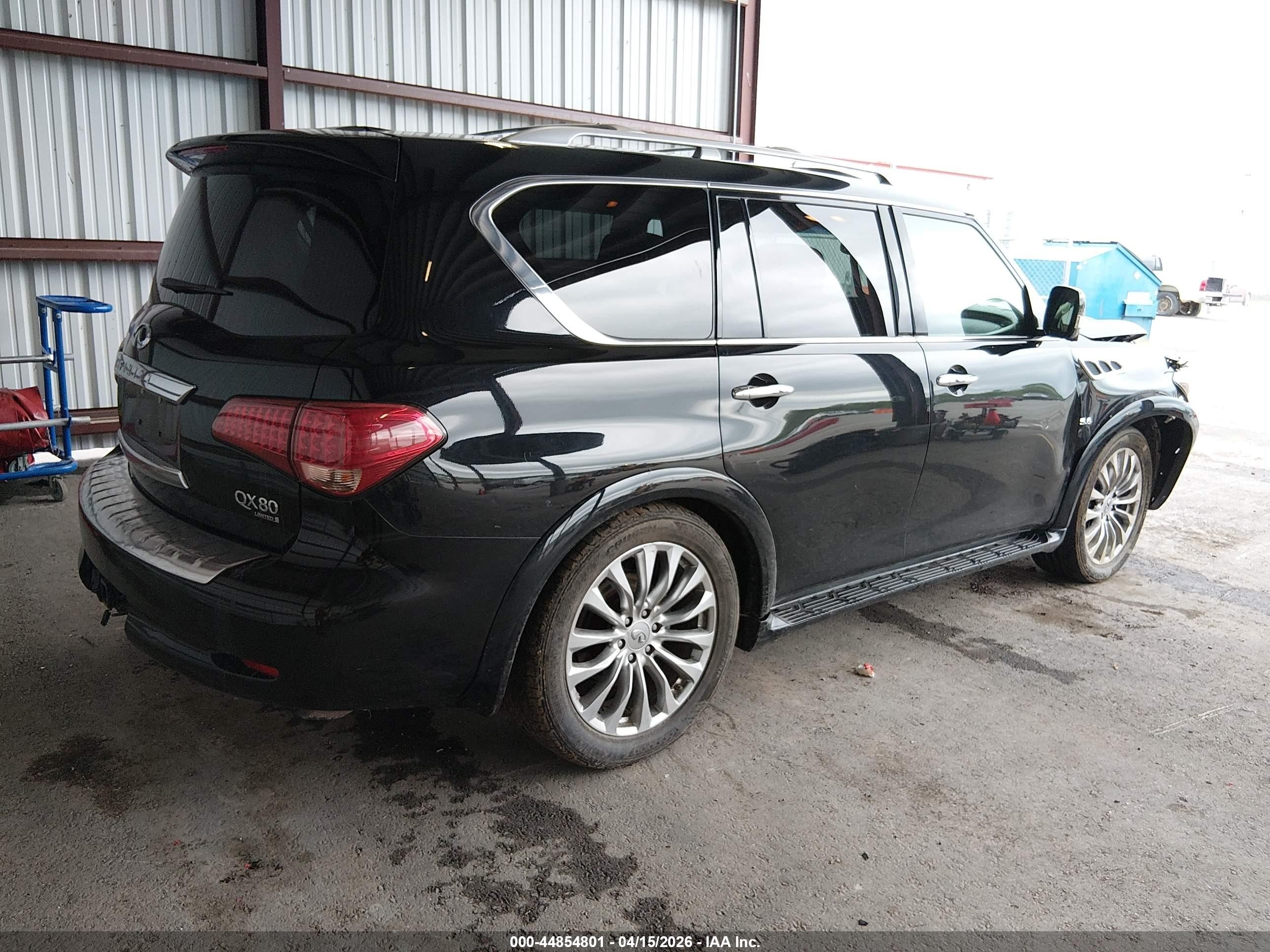 2015 Infiniti Qx80   Black vin: JN8AZ2NE4F9080809