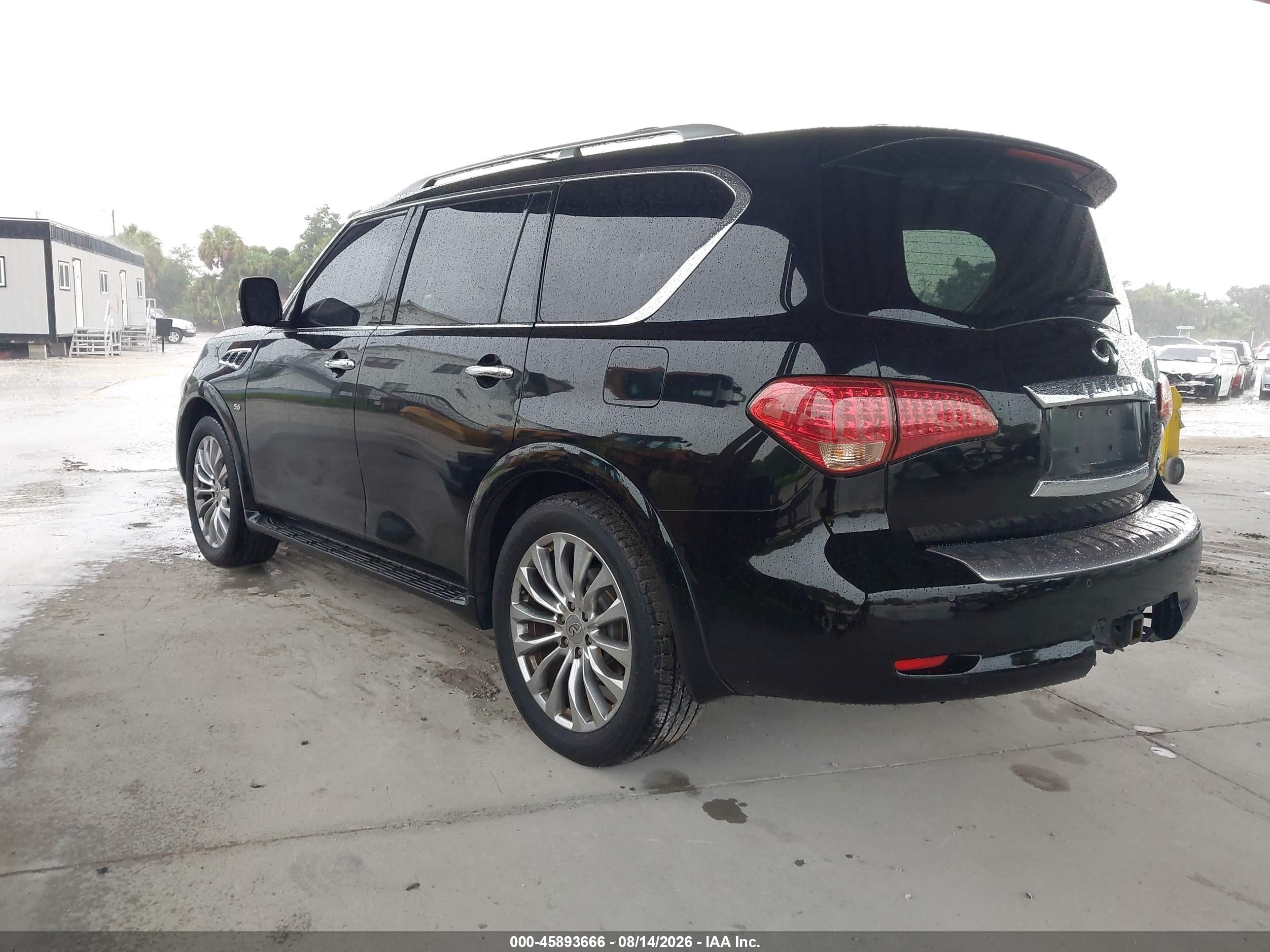 2015 Infiniti Qx80   Black vin: JN8AZ2NE4F9081488
