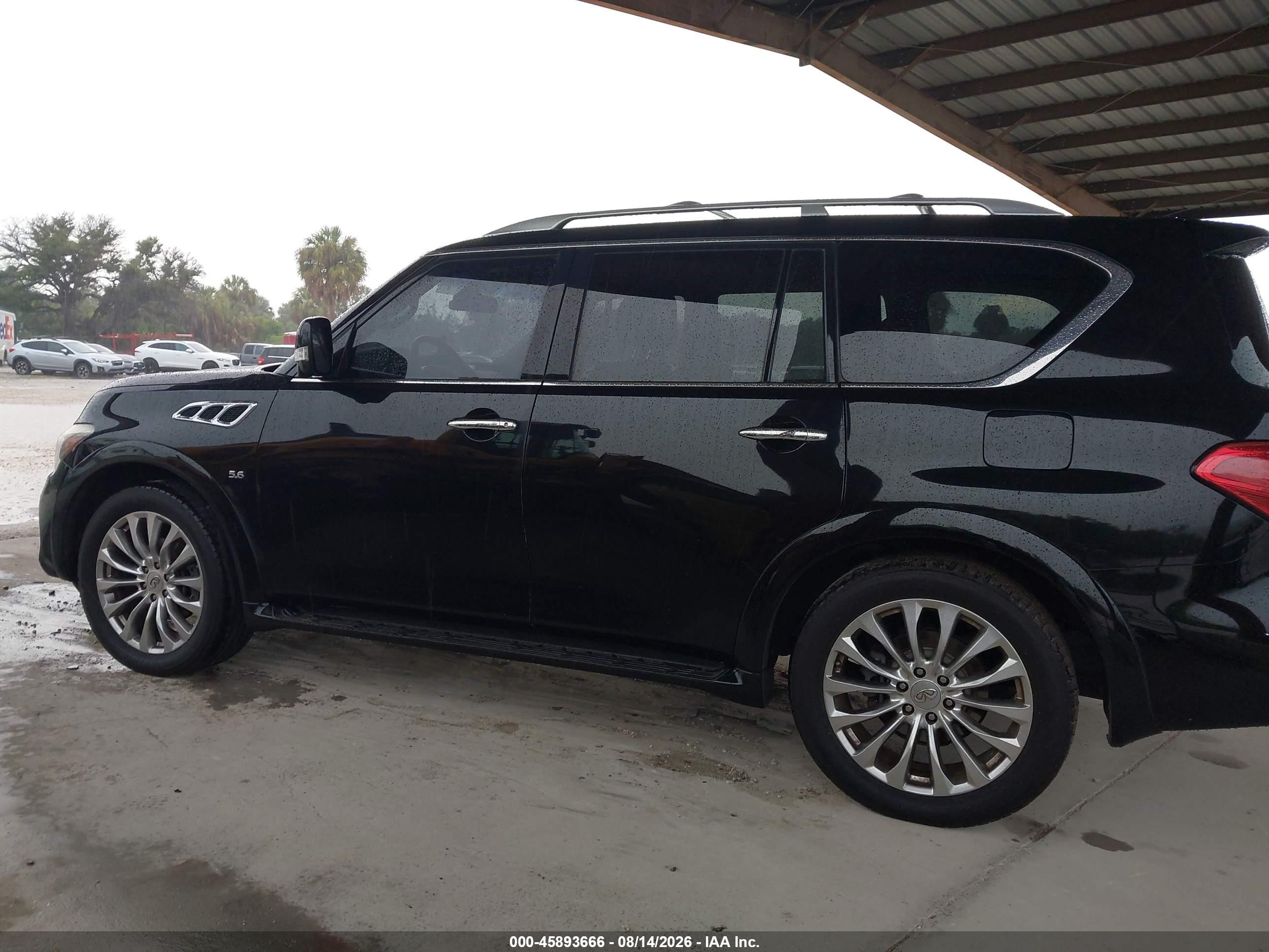 2015 Infiniti Qx80   Black vin: JN8AZ2NE4F9081488