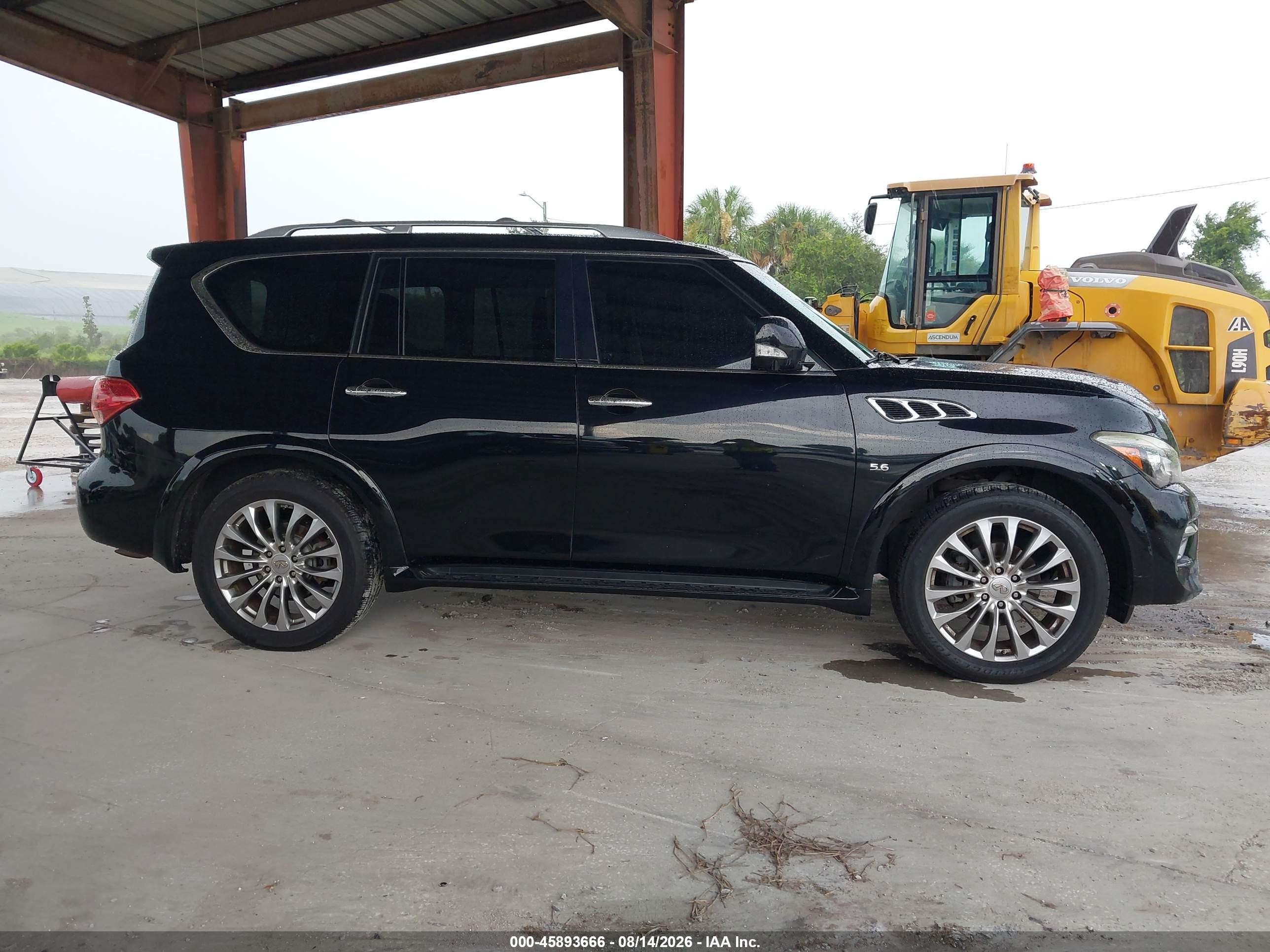 2015 Infiniti Qx80   Black vin: JN8AZ2NE4F9081488