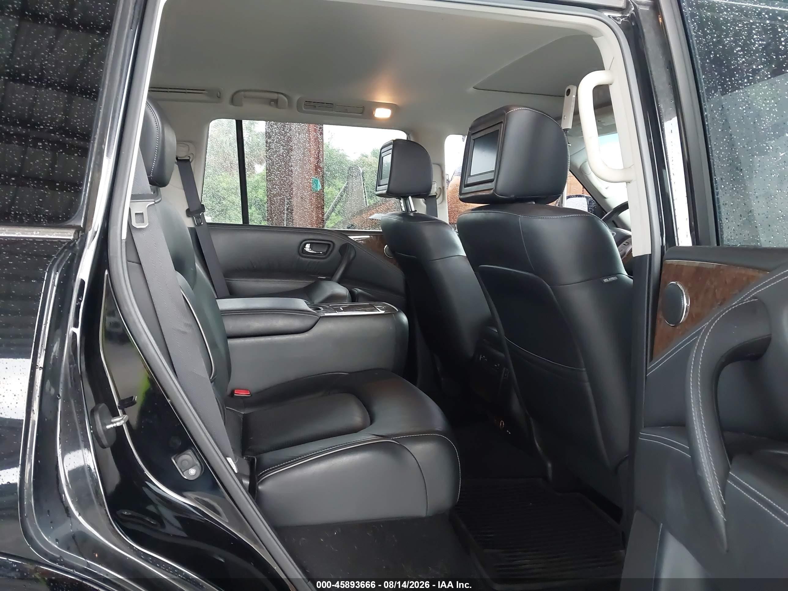2015 Infiniti Qx80   Black vin: JN8AZ2NE4F9081488