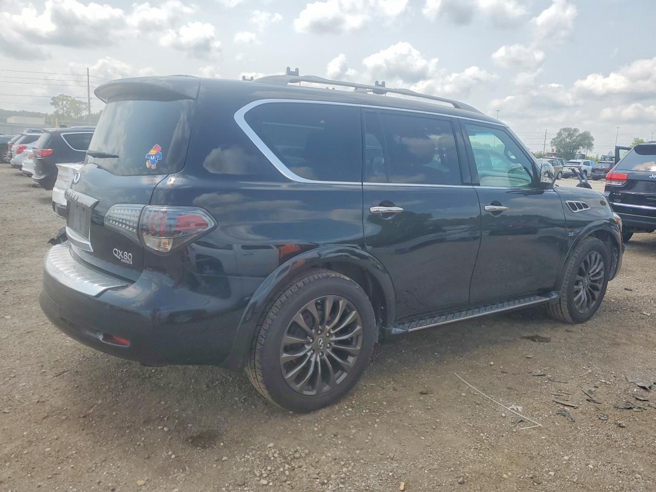 2015 Infiniti Qx80 Base Black vin: JN8AZ2NE4F9082365