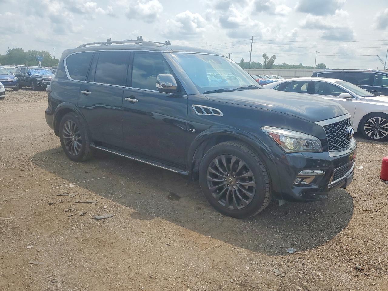 2015 Infiniti Qx80 Base Black vin: JN8AZ2NE4F9082365