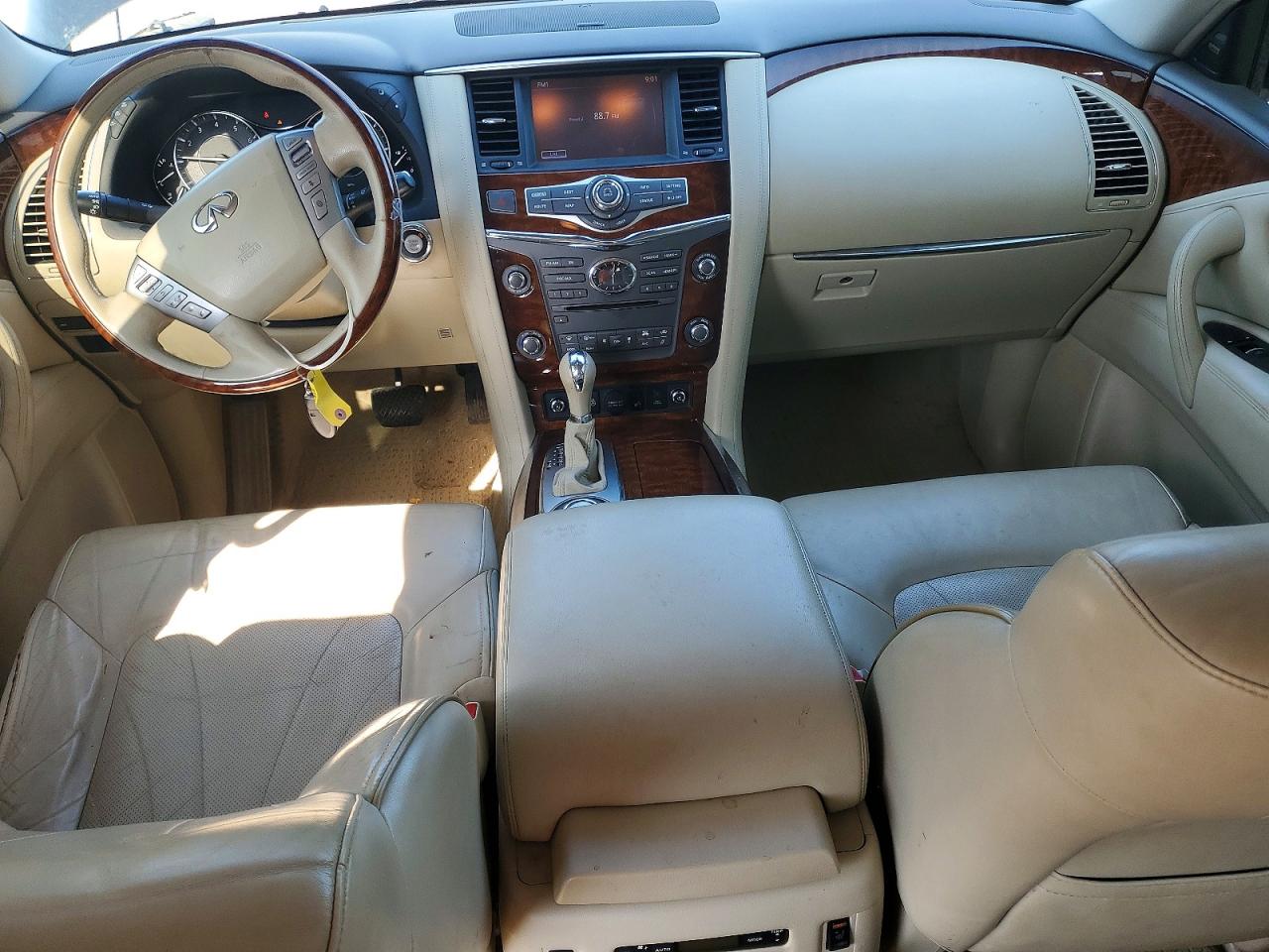 2015 Infiniti Qx80 Черный vin: JN8AZ2NE4F9084486