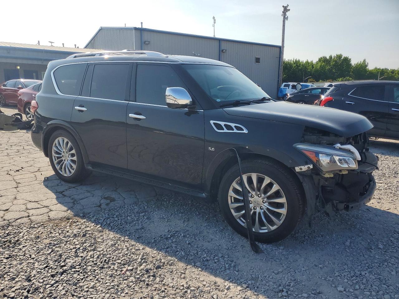 2015 Infiniti Qx80 Черный vin: JN8AZ2NE4F9084486