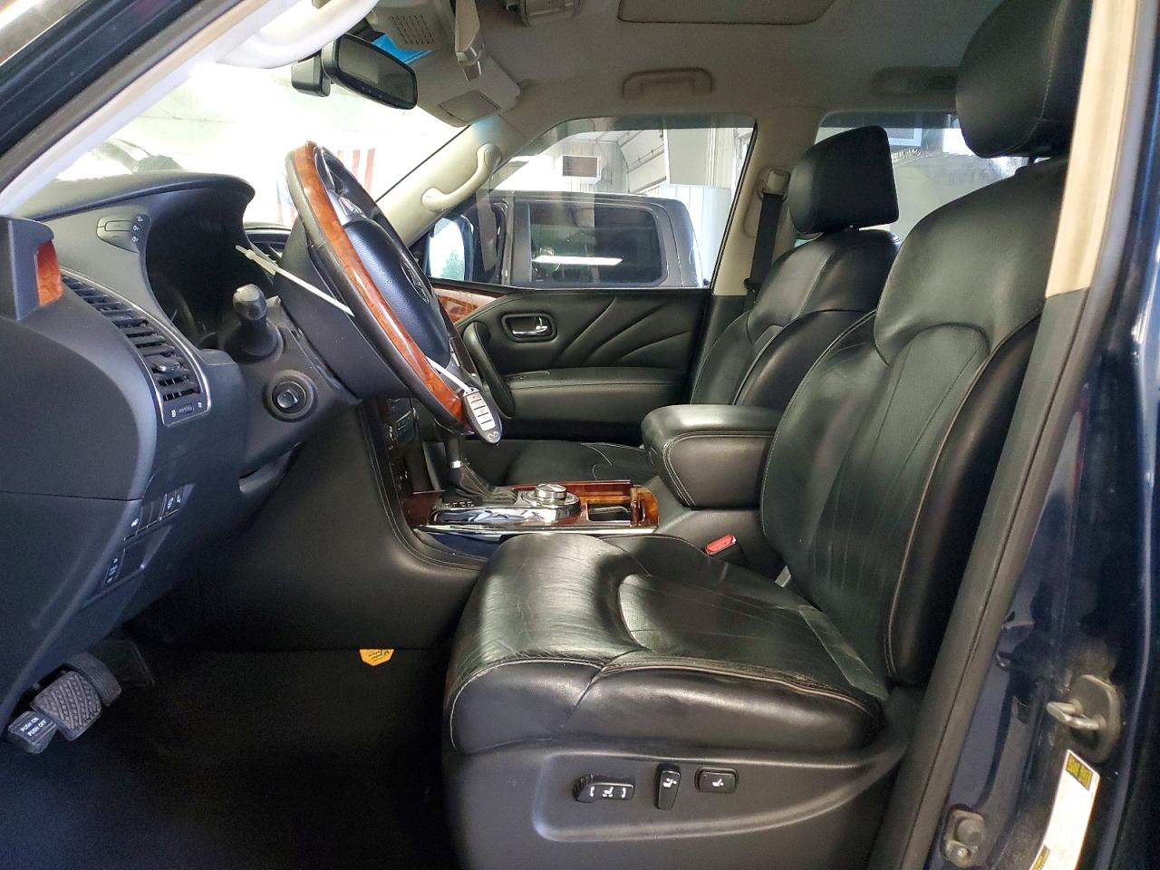 2015 Infiniti Qx80 Base Blue vin: JN8AZ2NE4F9086478