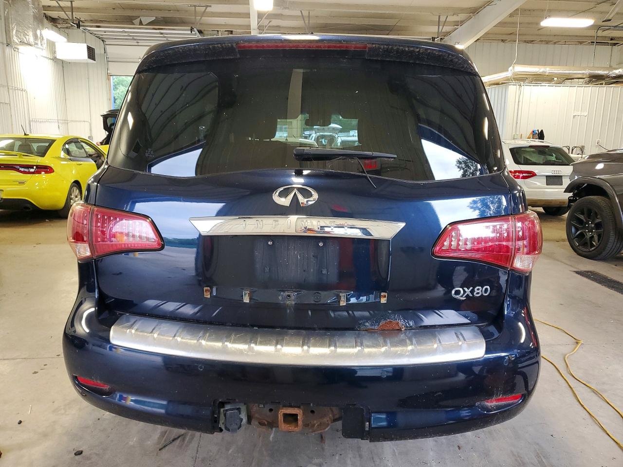 2015 Infiniti Qx80 Base Blue vin: JN8AZ2NE4F9086478