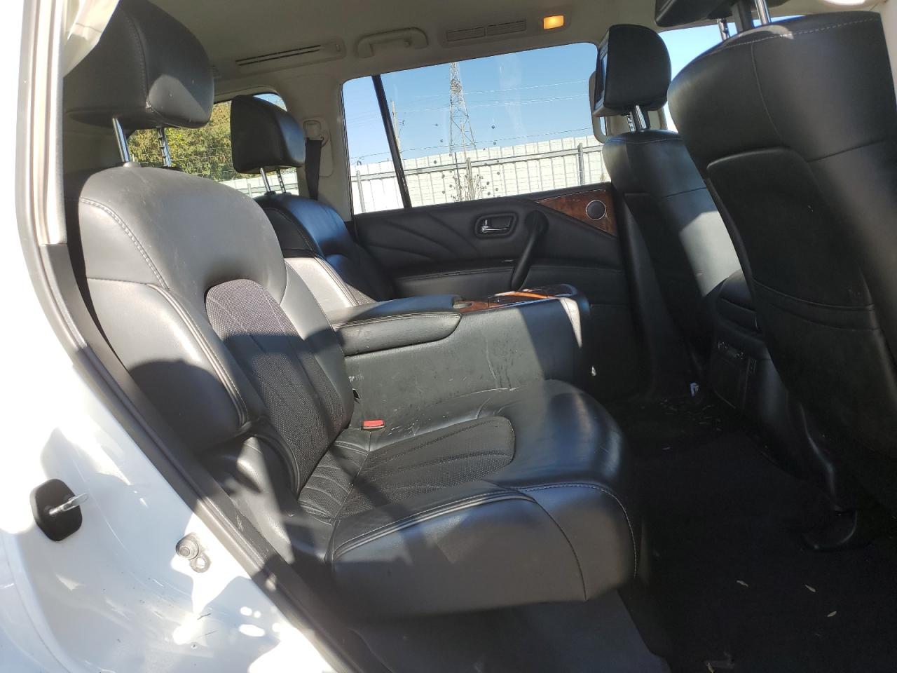 2015 Infiniti Qx80 White vin: JN8AZ2NE4F9087419
