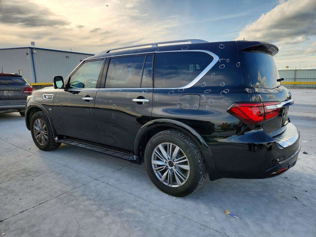 2019 Infiniti Qx80 Luxe Black vin: JN8AZ2NE4K9232727