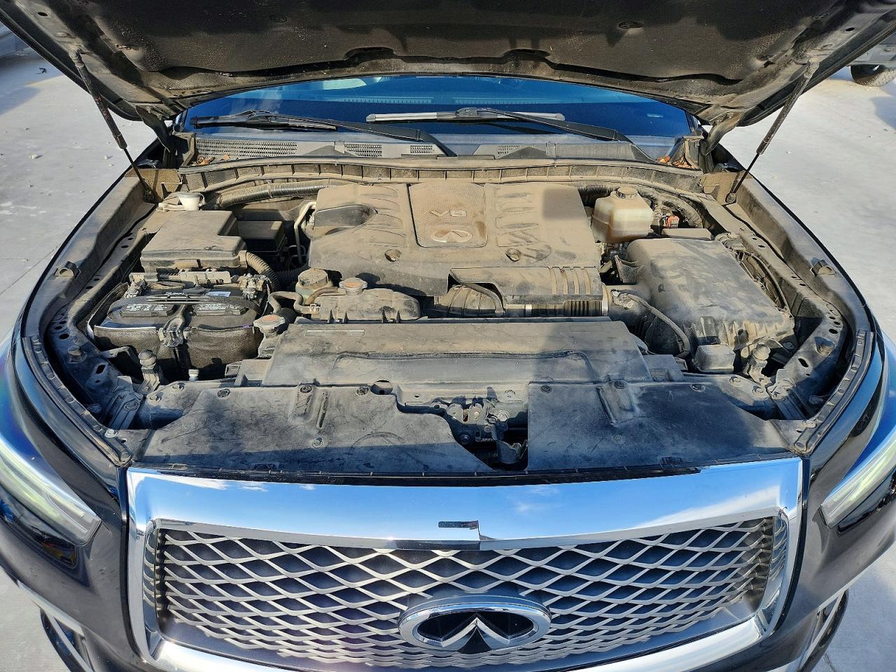 2019 Infiniti Qx80 Luxe Black vin: JN8AZ2NE4K9232727