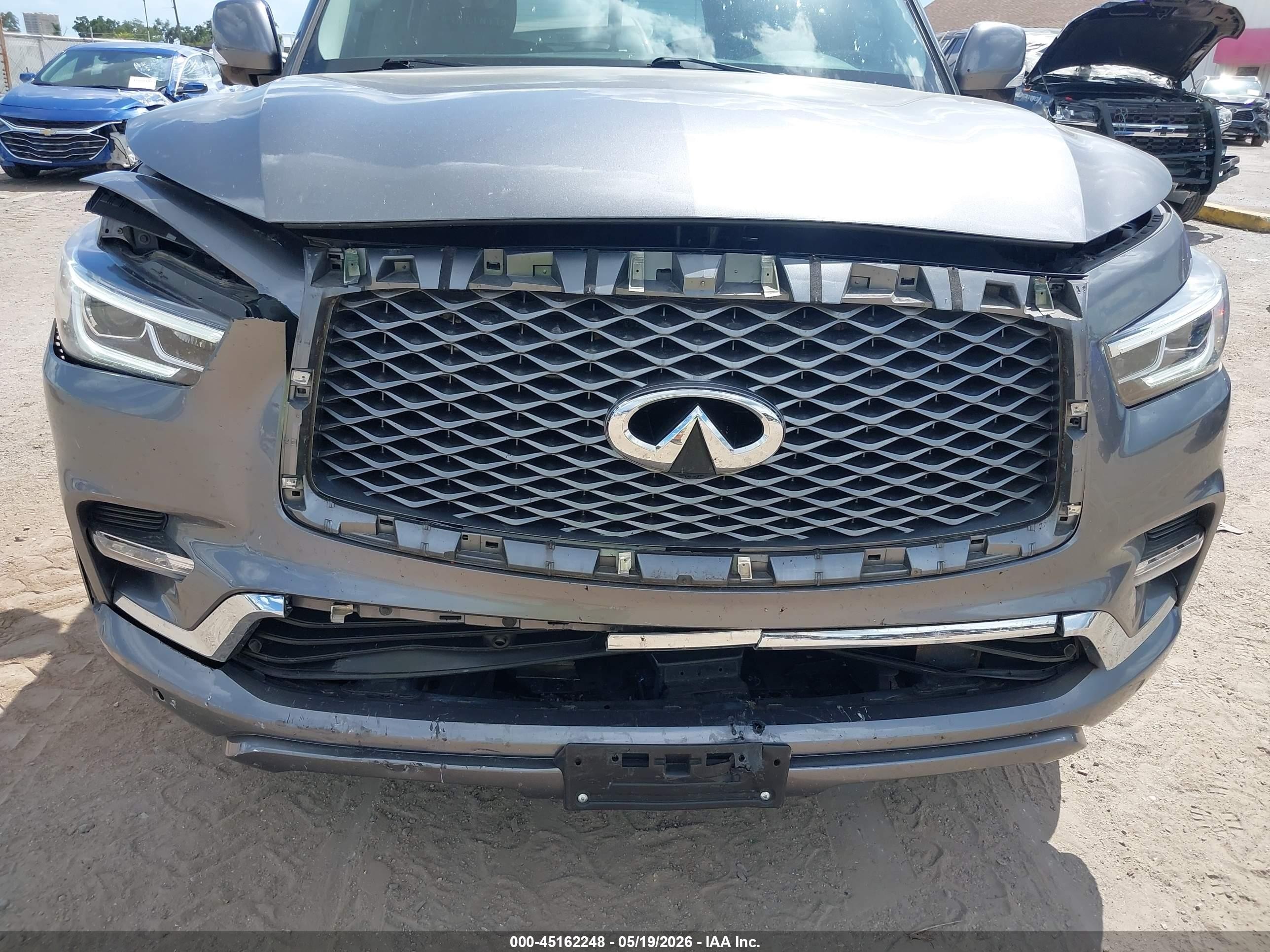 2019 Infiniti Qx80 Luxe Gray vin: JN8AZ2NE4K9235952