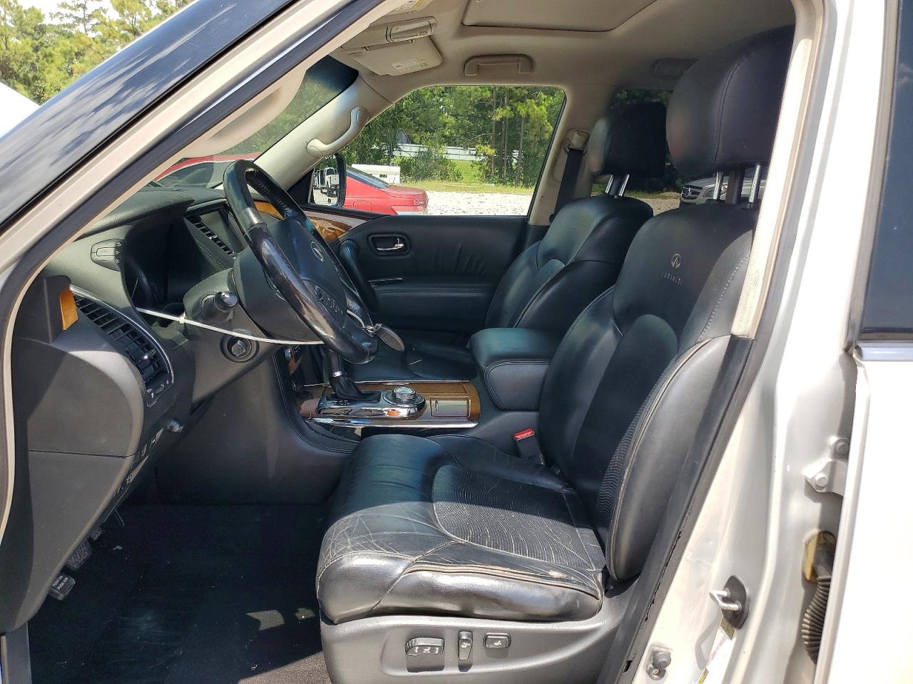 2011 Infiniti Qx56 Base Silver vin: JN8AZ2NE5B9001836