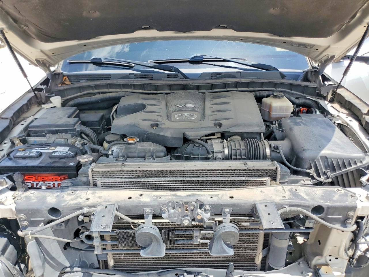 2011 Infiniti Qx56 Base Silver vin: JN8AZ2NE5B9001836