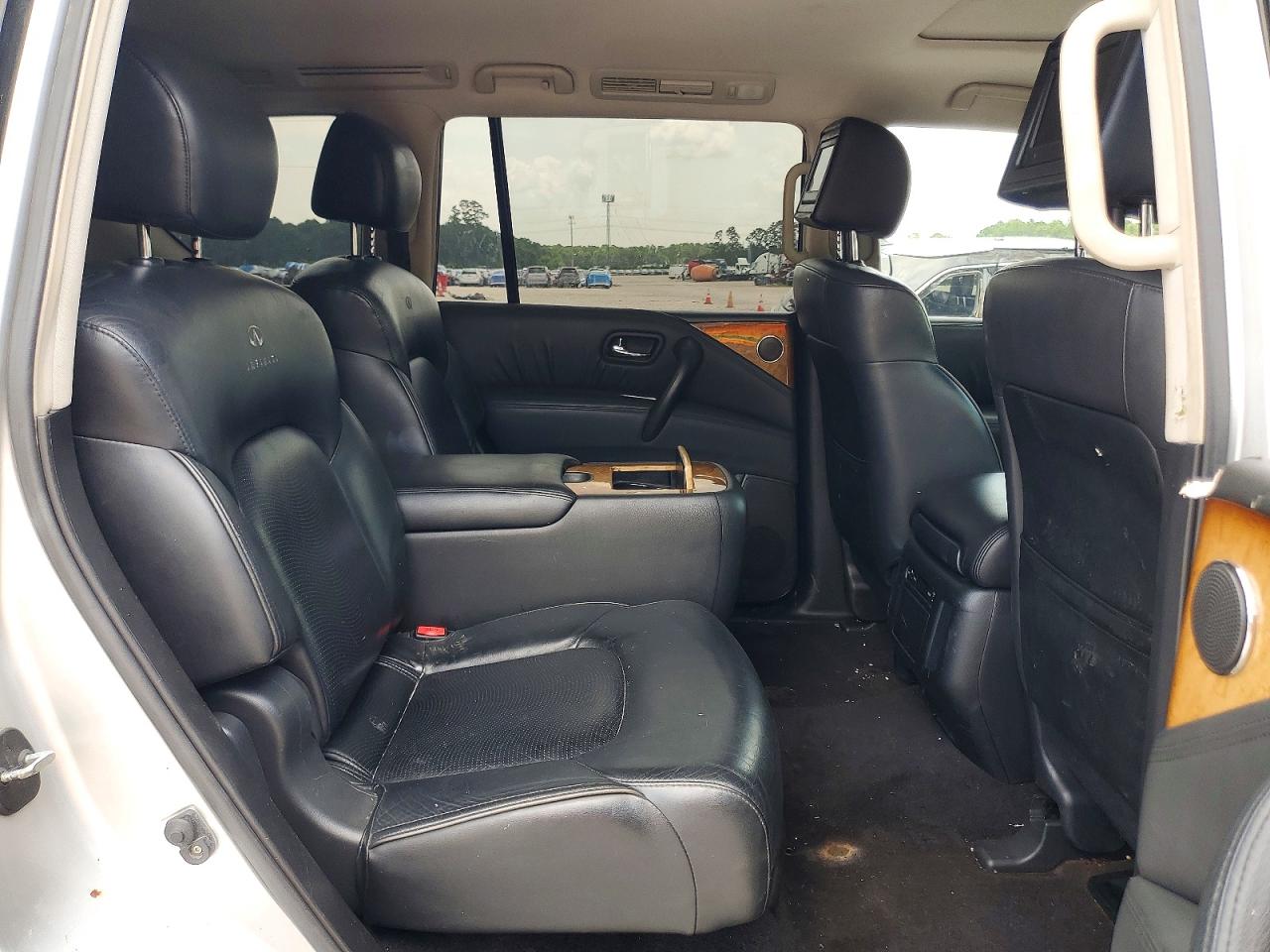 2011 Infiniti Qx56 Base Silver vin: JN8AZ2NE5B9001836