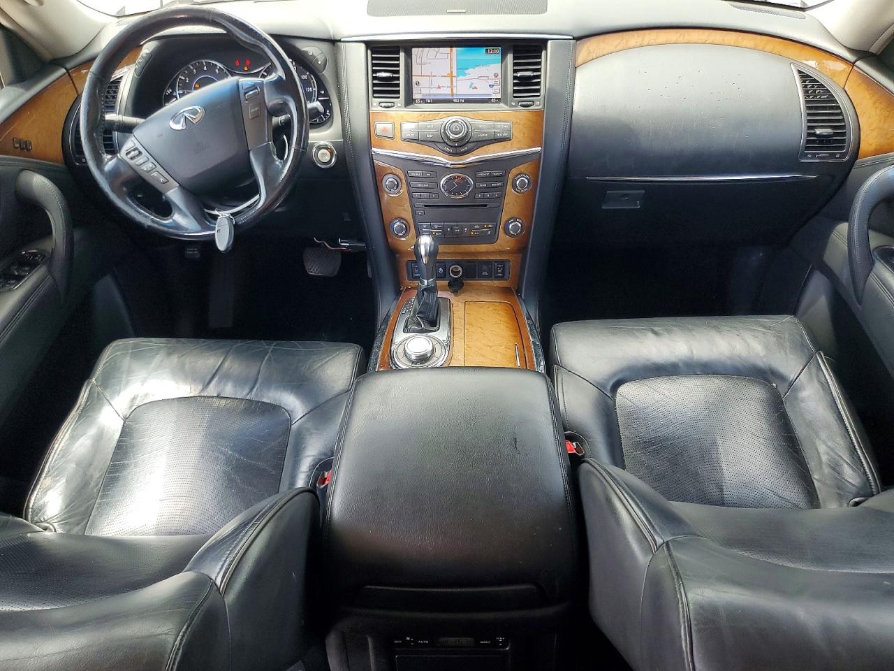 2011 Infiniti Qx56 Base Silver vin: JN8AZ2NE5B9001836