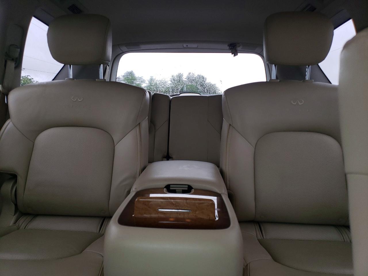 2011 Infiniti Qx56 Base White vin: JN8AZ2NE5B9003165