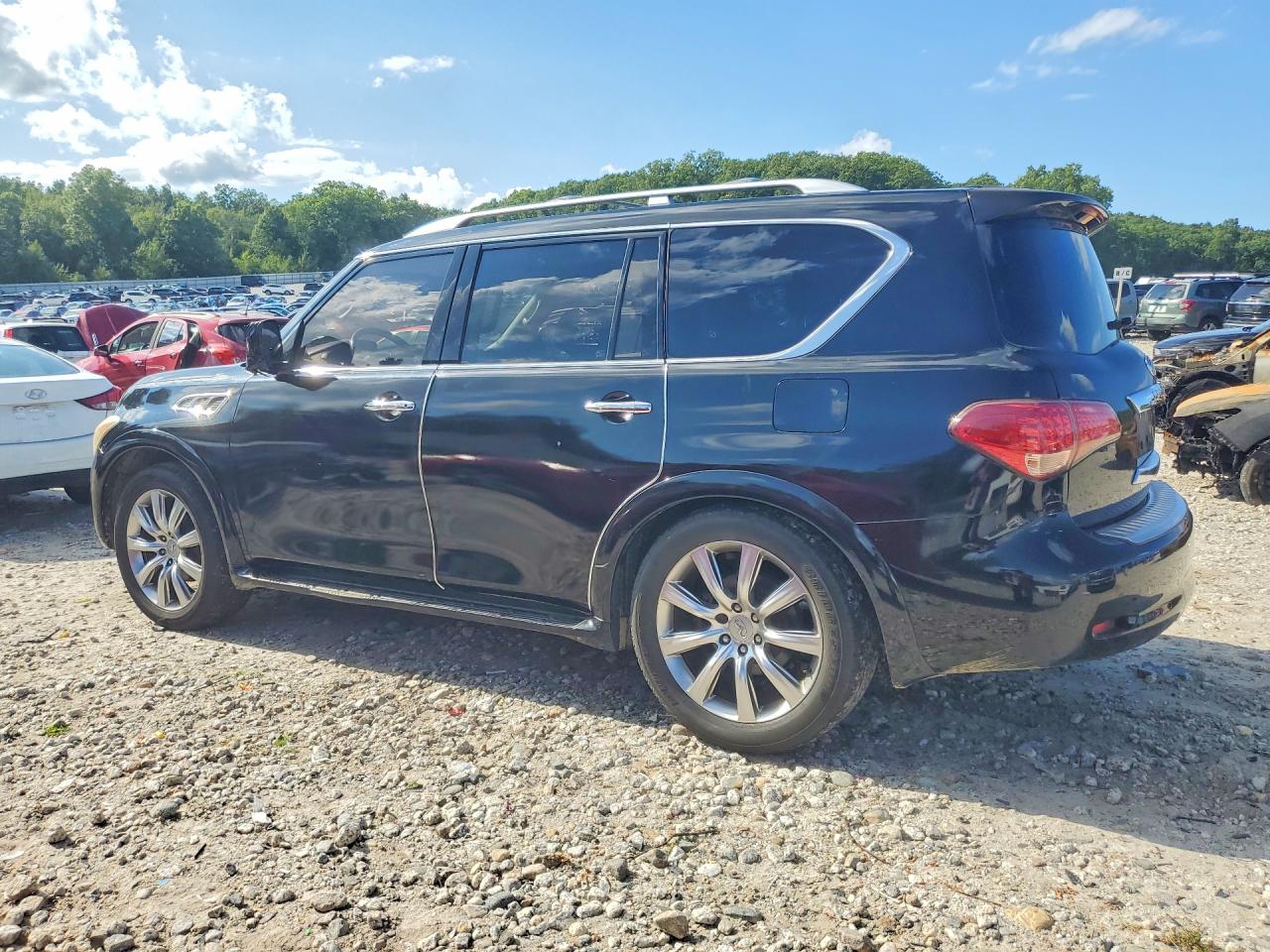 2011 Infiniti Qx56 Base Black vin: JN8AZ2NE5B9006180