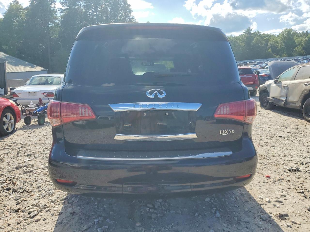 2011 Infiniti Qx56 Base Black vin: JN8AZ2NE5B9006180