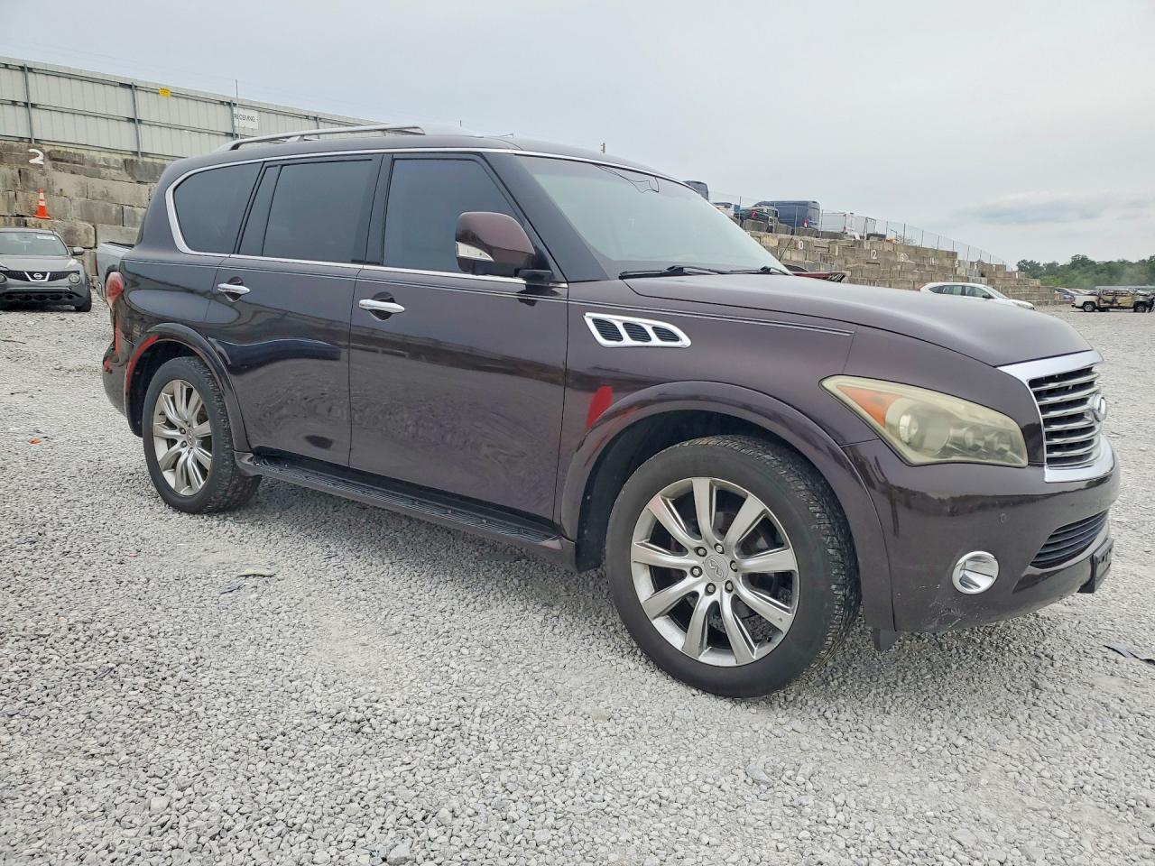 2011 Infiniti Qx56 Base Purple vin: JN8AZ2NE5B9007037