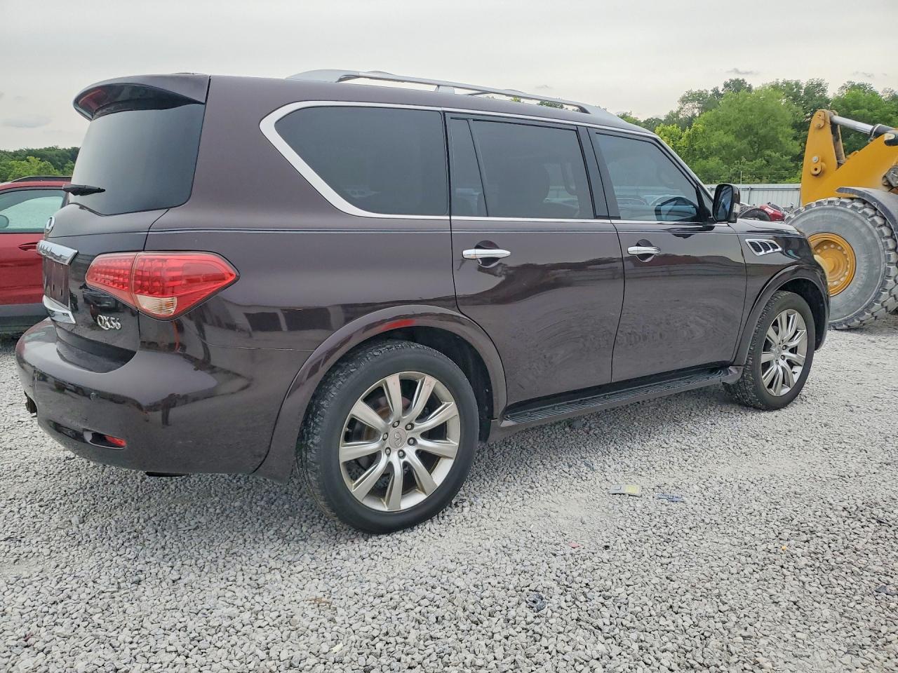 2011 Infiniti Qx56 Base Purple vin: JN8AZ2NE5B9007037