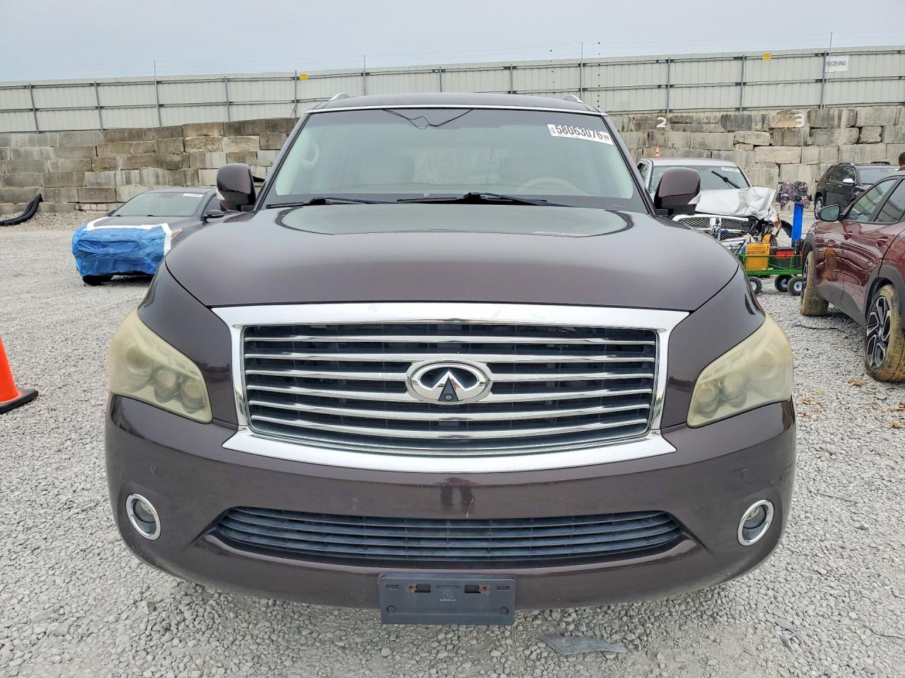 2011 Infiniti Qx56 Base Purple vin: JN8AZ2NE5B9007037
