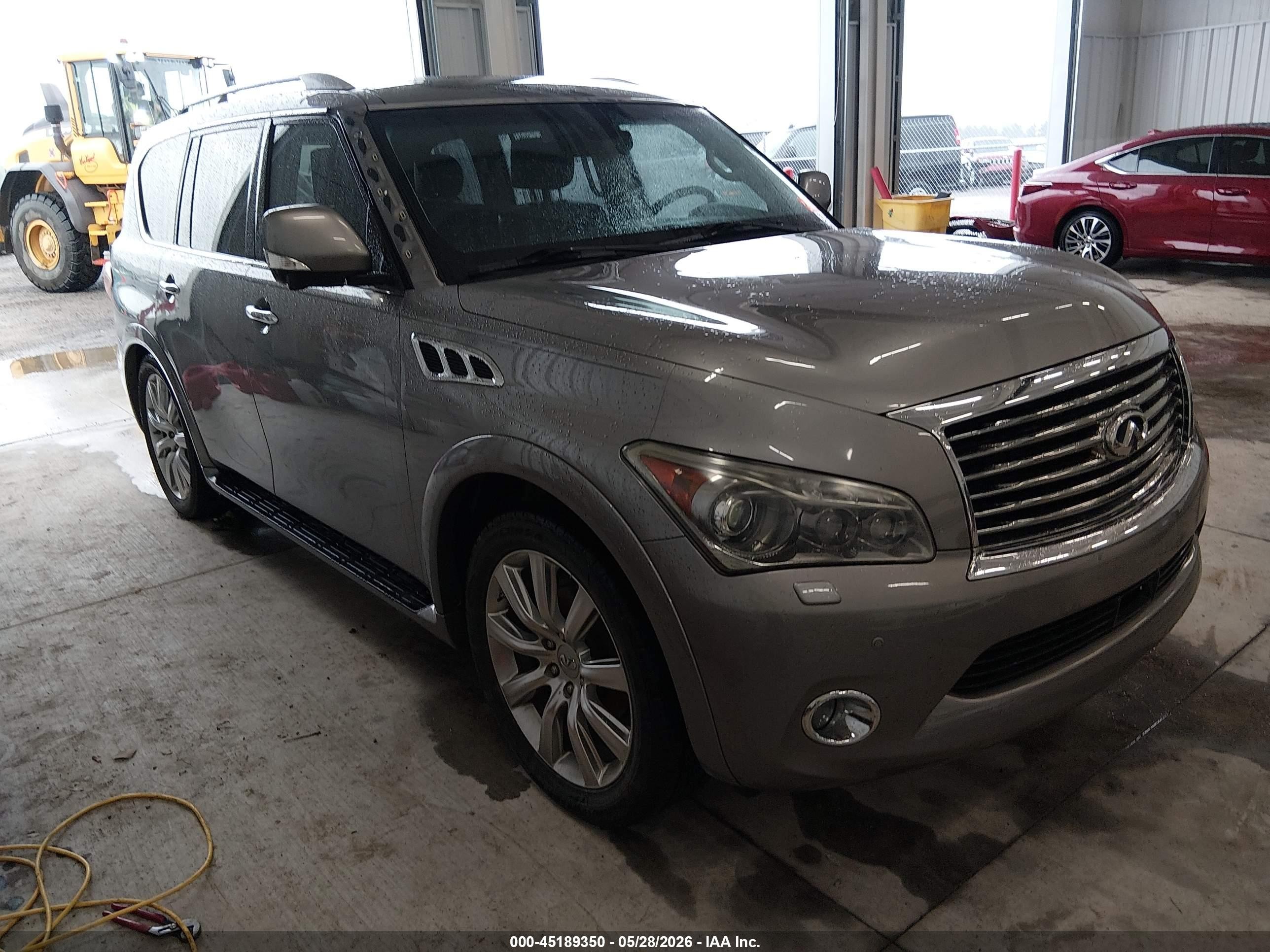 2012 Infiniti Qx56   Gray vin: JN8AZ2NE5C9015723