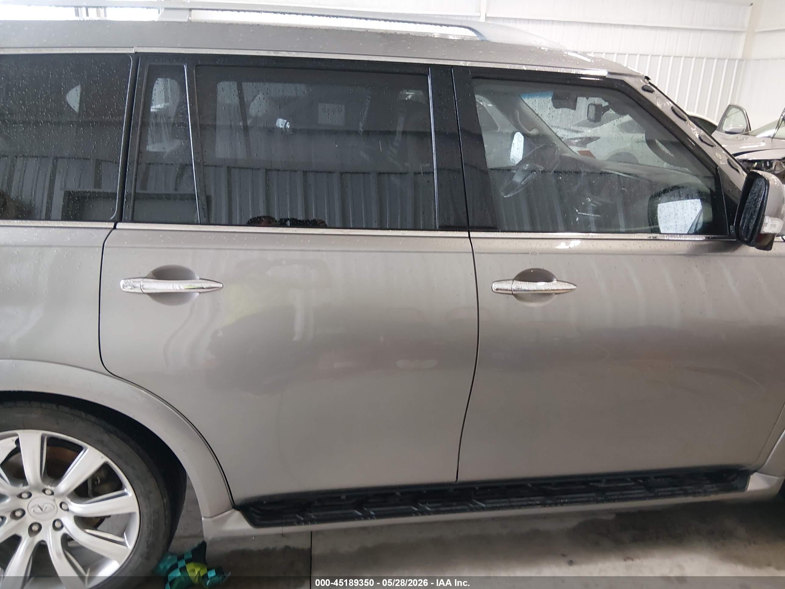 2012 Infiniti Qx56   Gray vin: JN8AZ2NE5C9015723