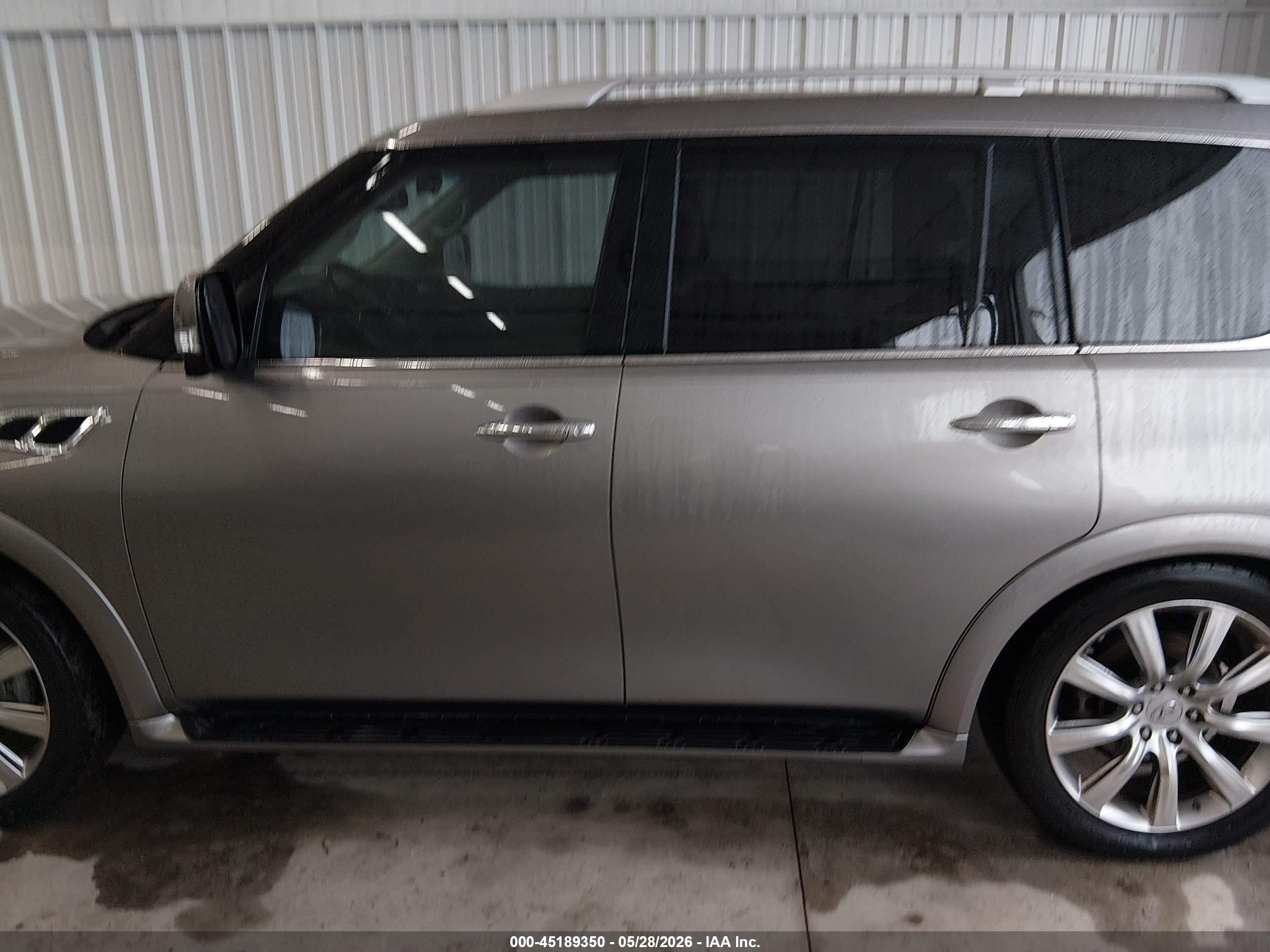2012 Infiniti Qx56   Gray vin: JN8AZ2NE5C9015723
