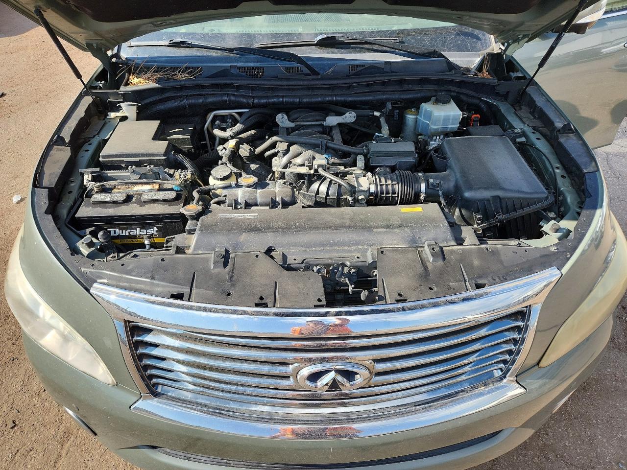 2012 Infiniti Qx56 Base Gray vin: JN8AZ2NE5C9016578