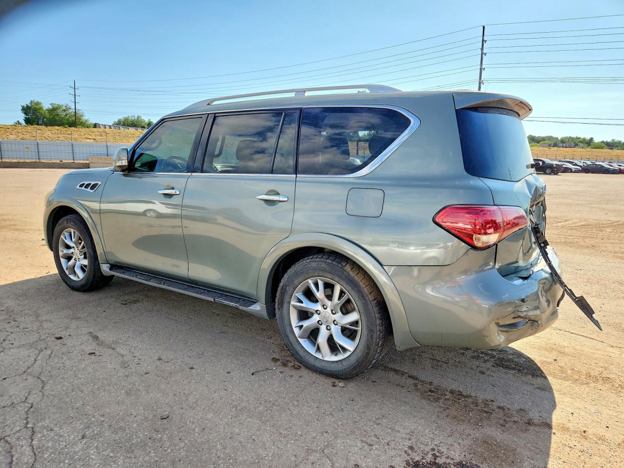 2012 Infiniti Qx56 Base Gray vin: JN8AZ2NE5C9016578