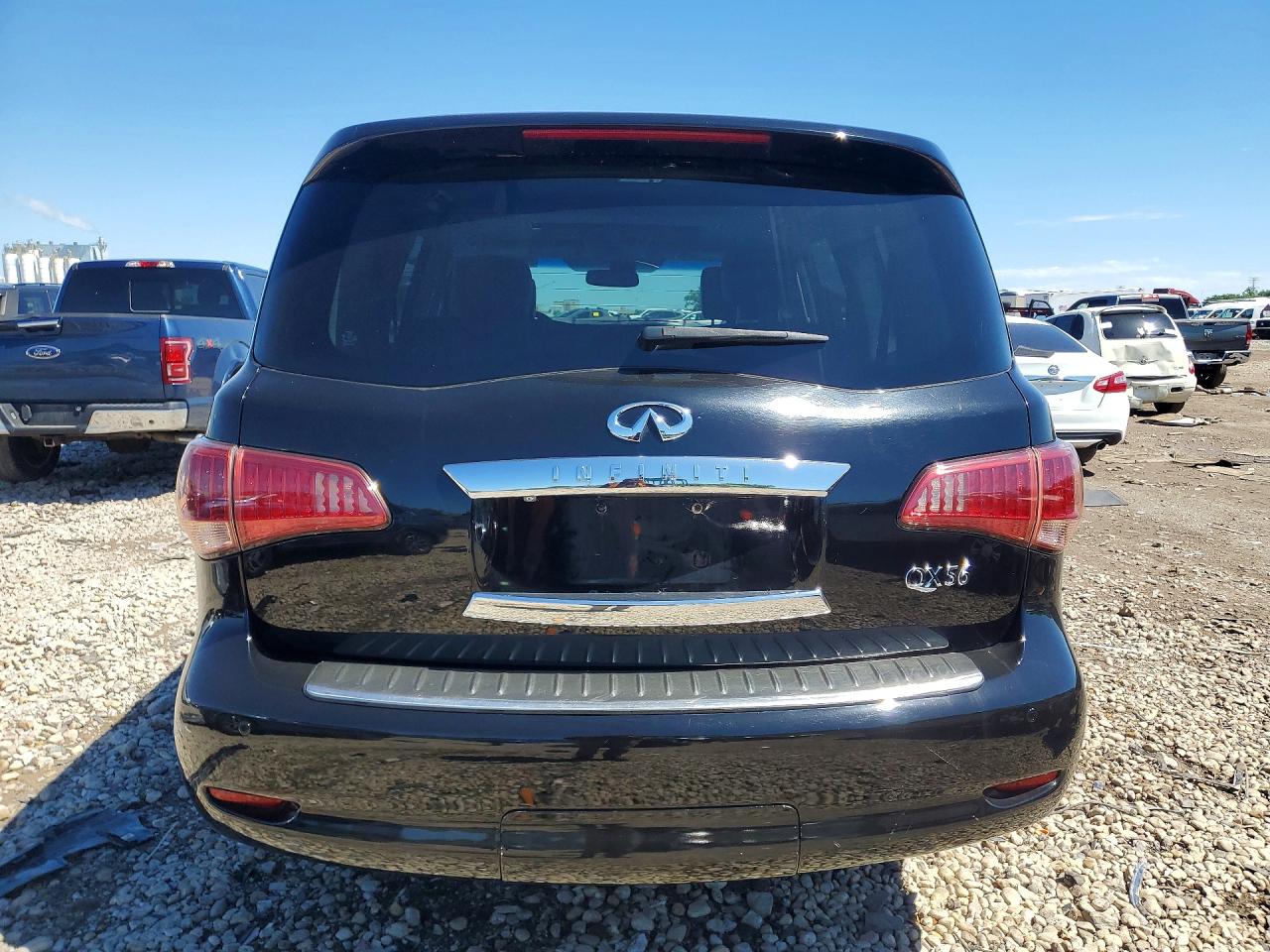2012 Infiniti Qx56 Base Black vin: JN8AZ2NE5C9018296
