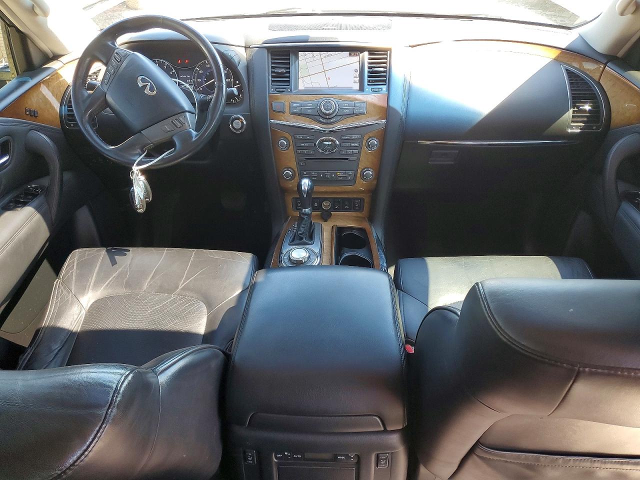 2012 Infiniti Qx56 Base Black vin: JN8AZ2NE5C9018296