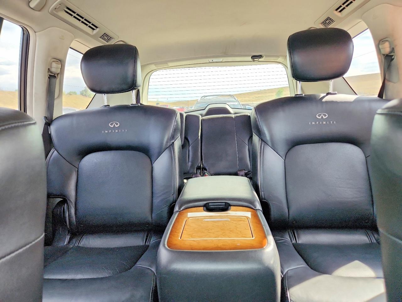 2012 Infiniti Qx56 Base Silver vin: JN8AZ2NE5C9019755