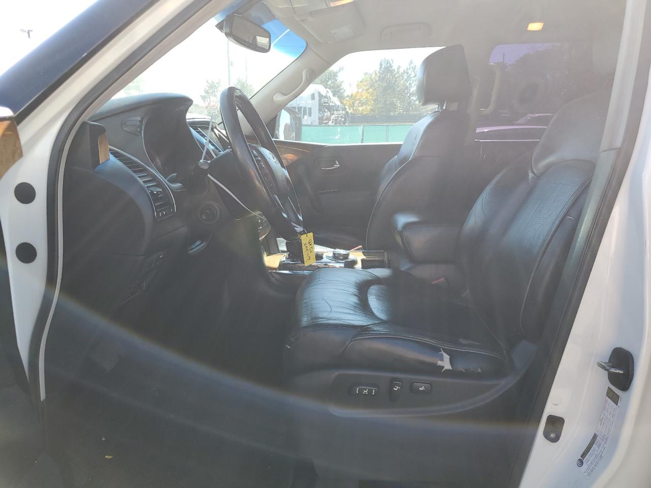 2012 Infiniti Qx56 Белый vin: JN8AZ2NE5C9020288