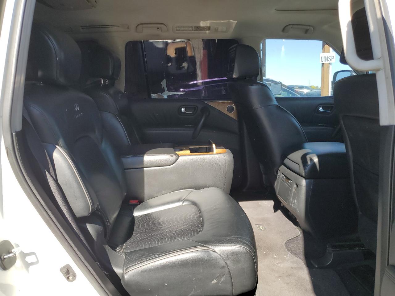 2012 Infiniti Qx56 Белый vin: JN8AZ2NE5C9020288