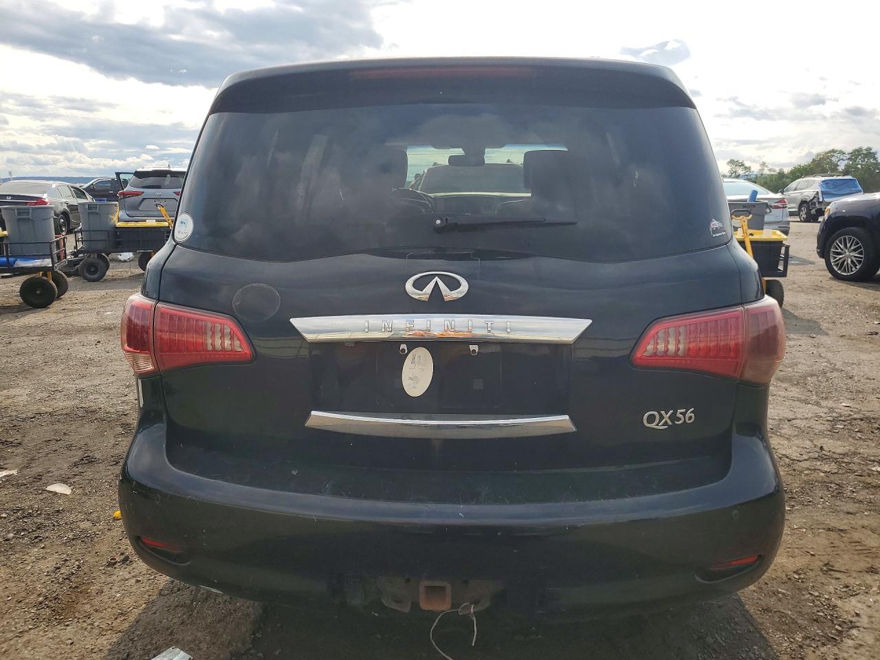 2012 Infiniti Qx56 Base Black vin: JN8AZ2NE5C9020419