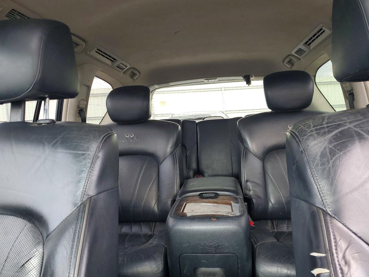 2012 Infiniti Qx56 Base Black vin: JN8AZ2NE5C9020419