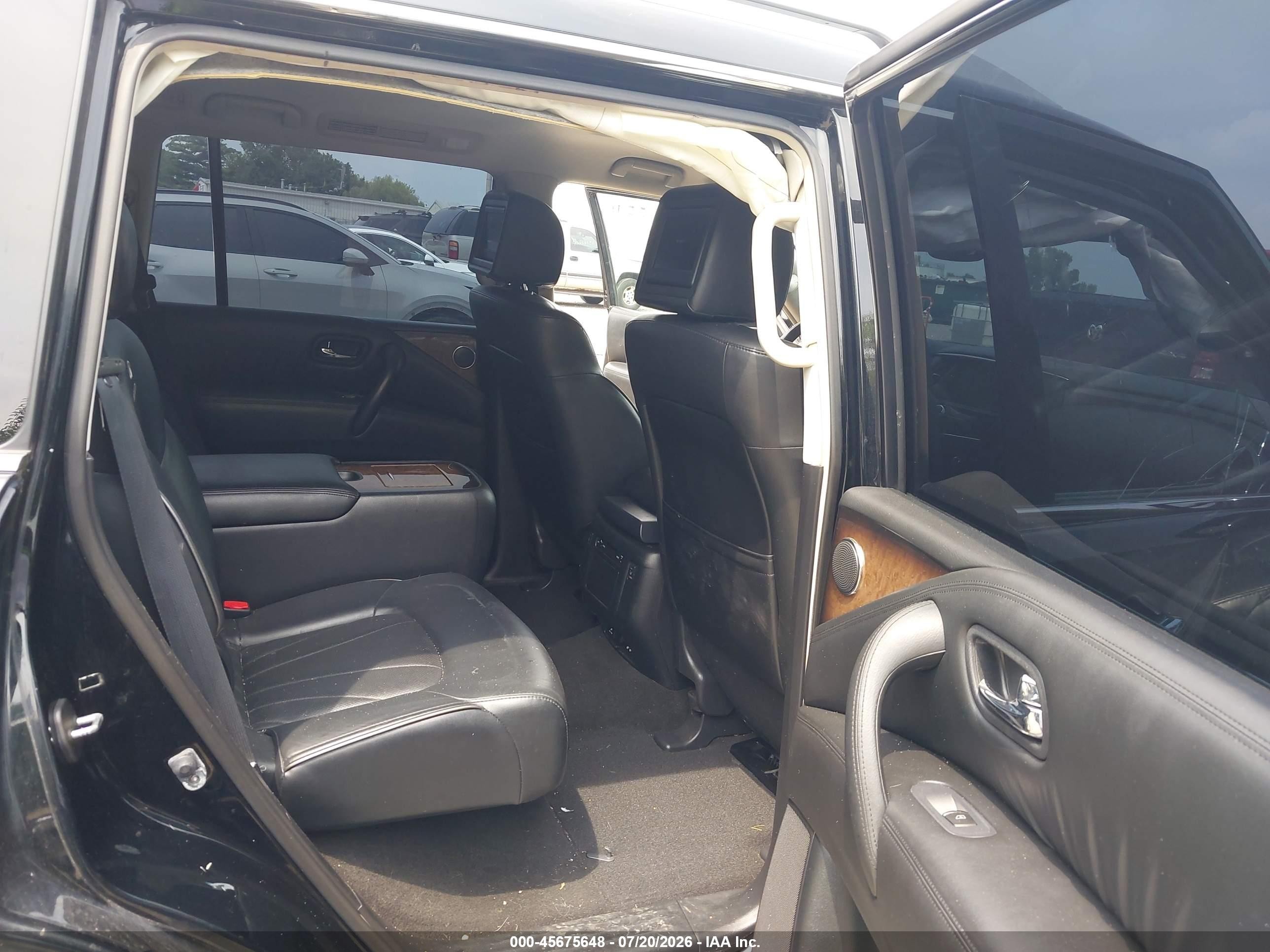 2014 Infiniti Qx80 Black vin: JN8AZ2NE5E9063239