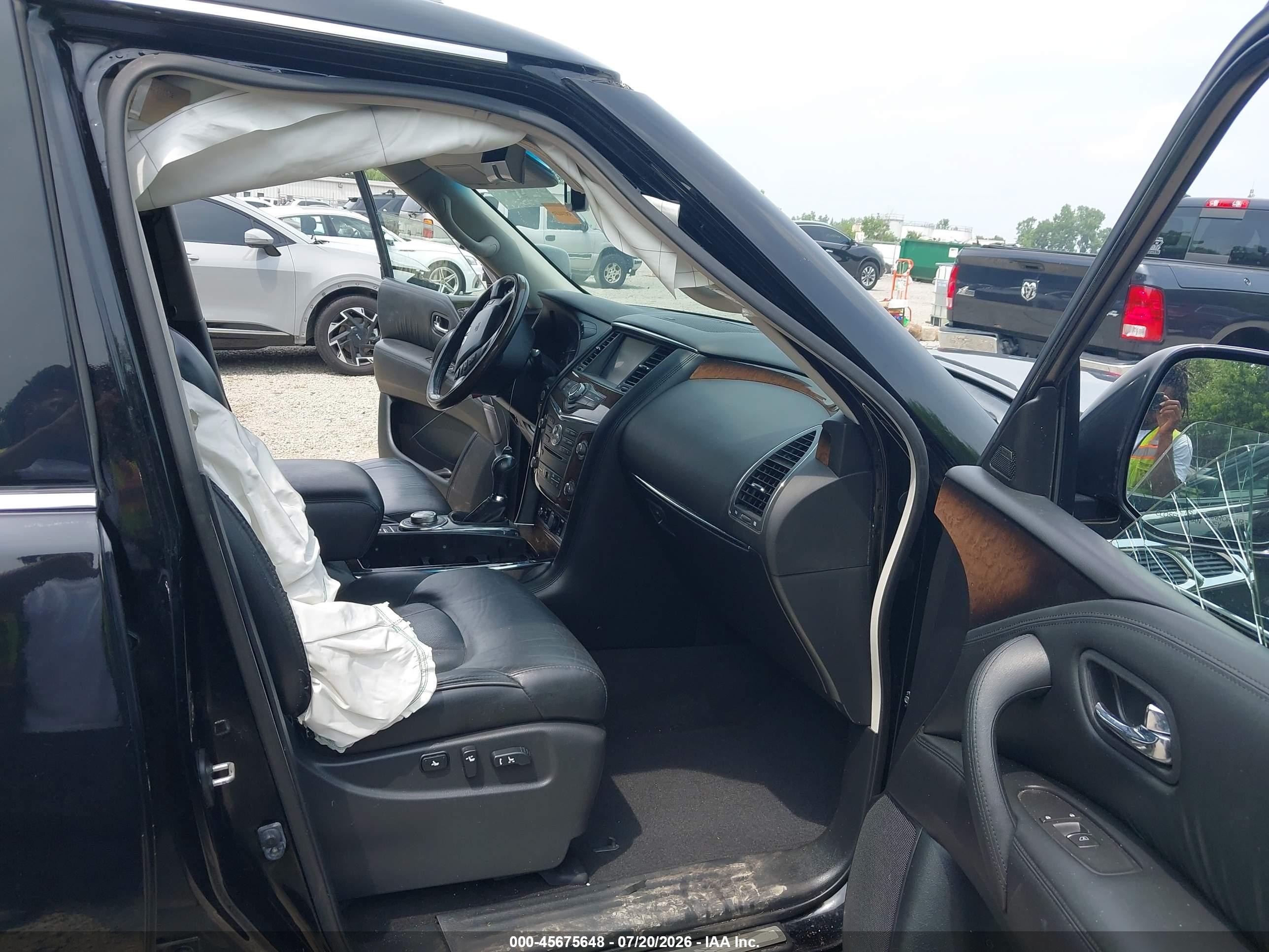 2014 Infiniti Qx80 Black vin: JN8AZ2NE5E9063239
