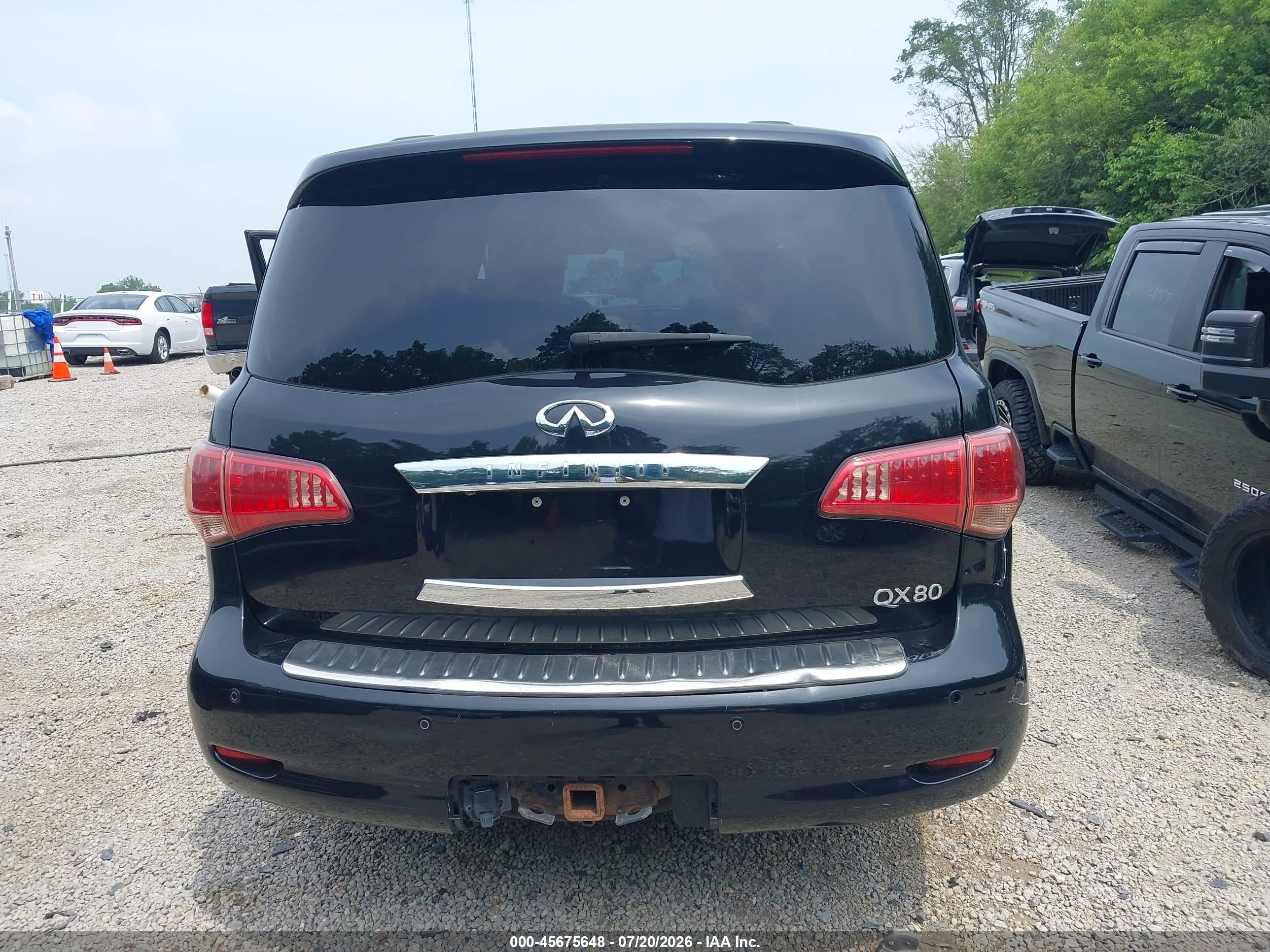 2014 Infiniti Qx80 Black vin: JN8AZ2NE5E9063239